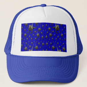 Bearded Dragon Lizard, Truckers Hat