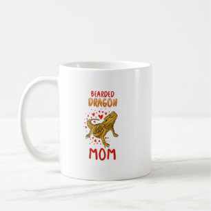 Bearded Dragon Mom Bearded Dragon Lover Lizard  Coffee Mug