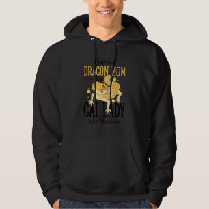 Bearded Dragon Mom Cat Lady Is too Mainstream Hoodie