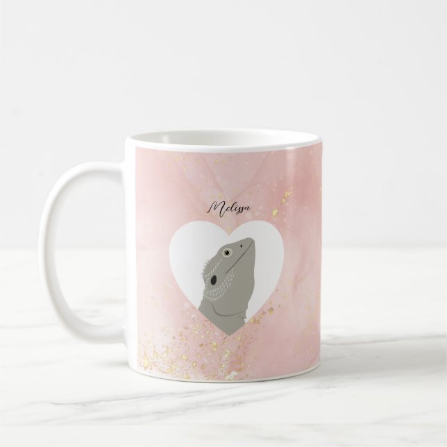 Bearded Dragon Mug (Left)