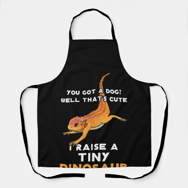 Bearded Dragon Owner Bearded Dragon Pet Bearded Apron (Front)