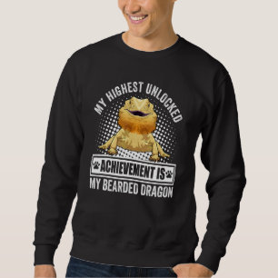 Bearded Dragon Owner Bearded Dragon Reptile Sweatshirt
