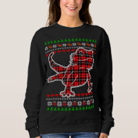 Bearded Dragon Plaid Ugly Christmas Pajama Cute X-