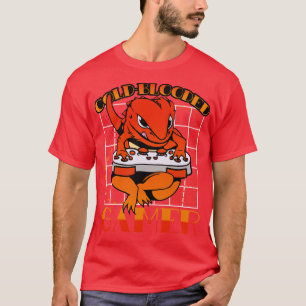 Bearded Dragon Playing Video Game T-Shirt