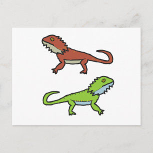 Bearded Dragon Postcard