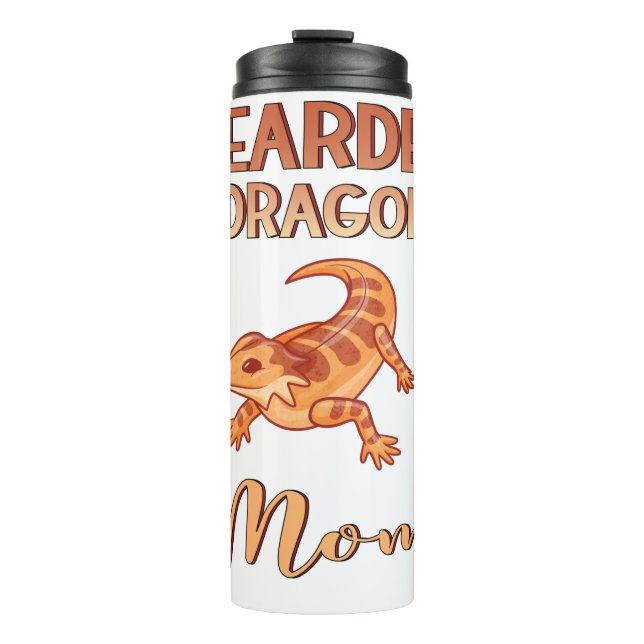 Bearded Dragon Reptile Lizard Terrarium Pet Mum Thermal Tumbler (Front)