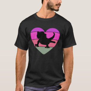 Bearded Dragon  Retro Bearded Dragon Reptiles Men  T-Shirt
