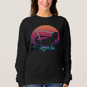 Bearded Dragon Retro Sweatshirt