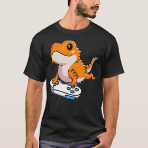 Bearded Dragon s For Kids Boys Games Reptile Gamer T-Shirt
