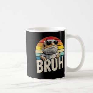 Bearded Dragon Santa Christmas Bruh Retro Lizard B Coffee Mug