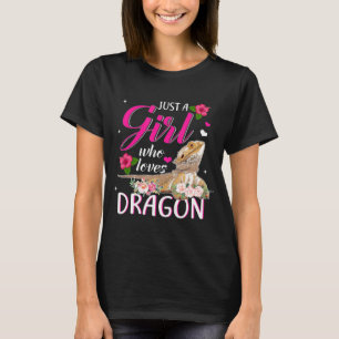 Bearded Dragon Shirt Just A Girl Who Loves Bearded