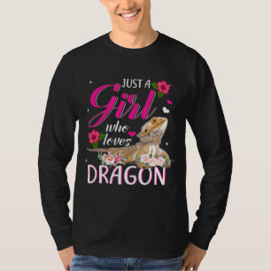 Bearded Dragon Shirt Just A Girl Who Loves Bearded