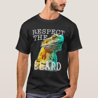 Bearded Dragon Shirt Sketch Pop Art Pet Lizard Own