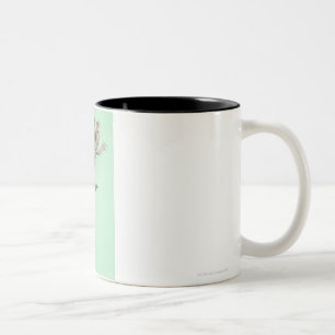Bearded dragon Two-Tone coffee mug