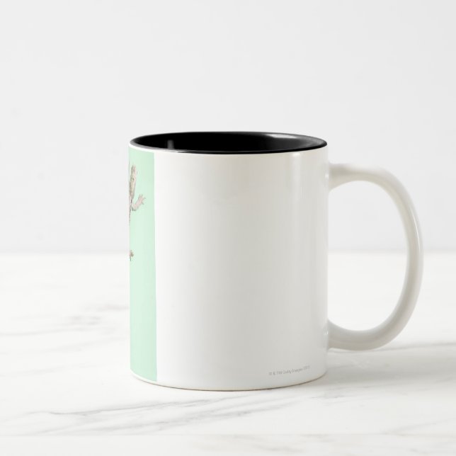 Bearded dragon Two-Tone coffee mug (Right)