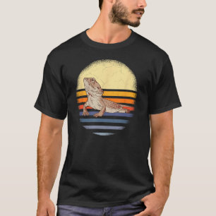 Bearded Dragon Vintage Funny Reptile Pogona Pet Lo T-Shirt