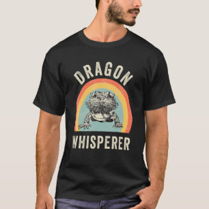 Bearded Dragon Whisperer Beardie Mom Reptile Anima T-Shirt