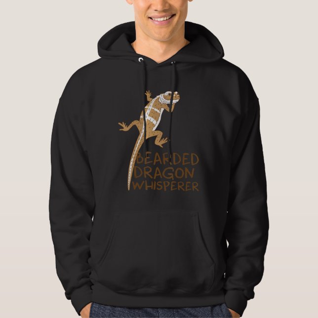 Bearded Dragon Whisperer Pet Hoodie (Front)