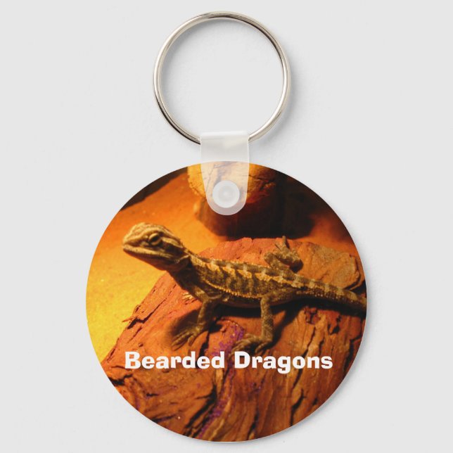 Bearded Dragons Key Ring (Front)