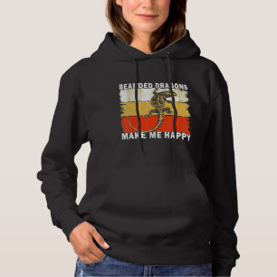 Bearded Dragons Make Me Happy Hoodie