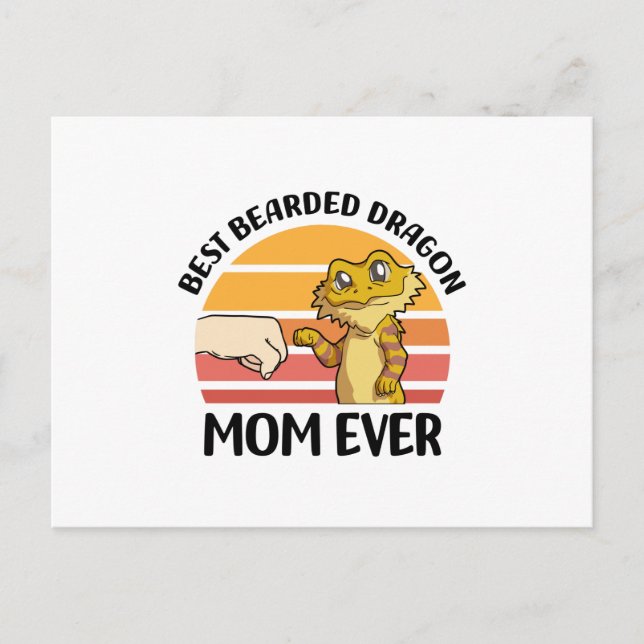Bearded Dragons Mama - Bearded Dragons Pet Postcard (Front)