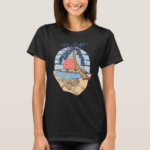 Bearded dragons Reptiles Pogona Animal Beach Summe T-Shirt