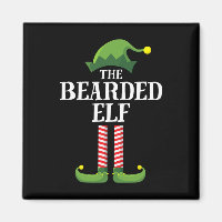 Bearded Elf Matching Family Group Christmas Party 