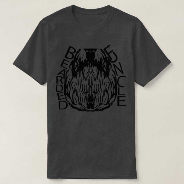 Bearded Funcle 8 T-Shirt (Design Front)
