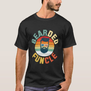 Bearded Funcle Definition Funny T-Shirt