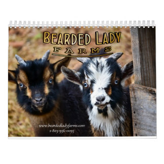 Bearded Lady Farms Calendar