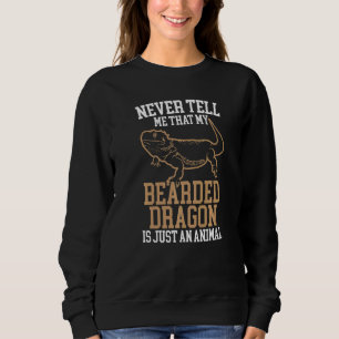 Bearded Lizard Reptile Gecko Bearded Dragon 1 Sweatshirt