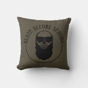Bearded quotes funny beard sayings gifts cushion