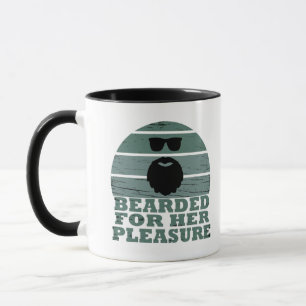 Bearded quotes funny beard sayings gifts mug