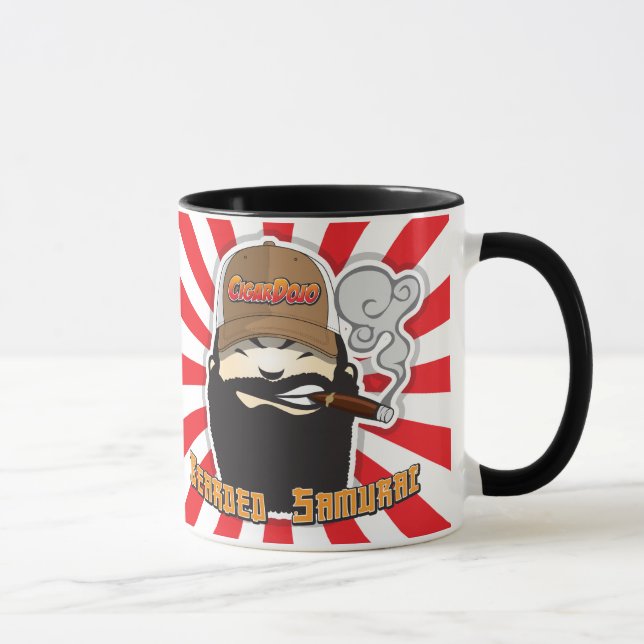 Bearded Samurai Mug (Right)