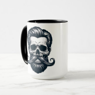 Bearded Skull Mug