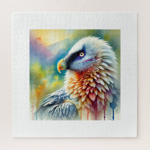 Bearded Vulture 061124AREF147 - Watercolor Jigsaw Puzzle
