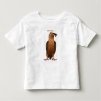 Bearded Vulture cartoon illustration