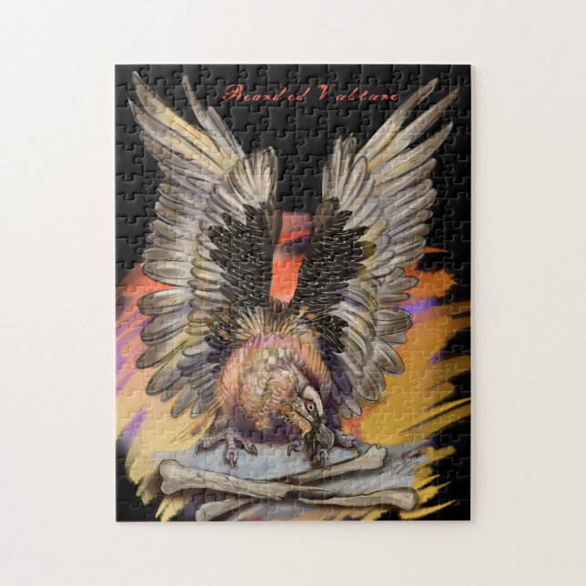 Bearded Vulture Jigsaw Puzzle (Vertical)