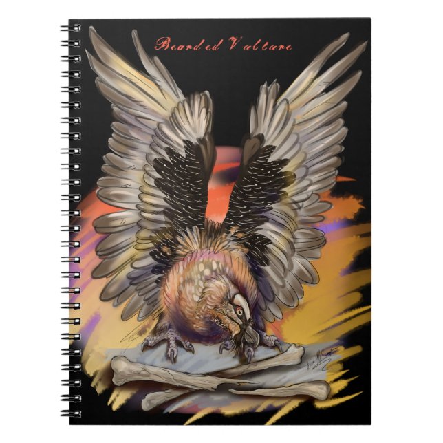 Bearded Vulture Notebook (Front)