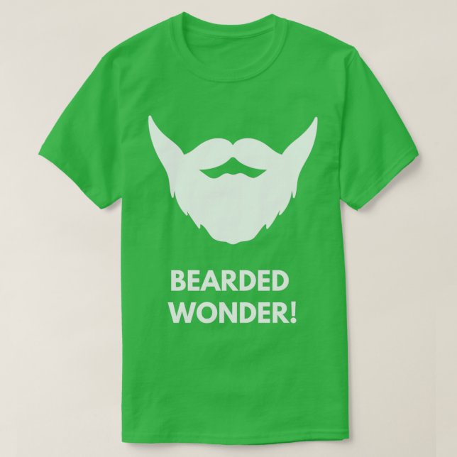 Bearded Wonder Beard Fan 3 T-Shirt (Design Front)