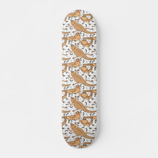 Beardie and Worms - Bearded Dragons Skateboard