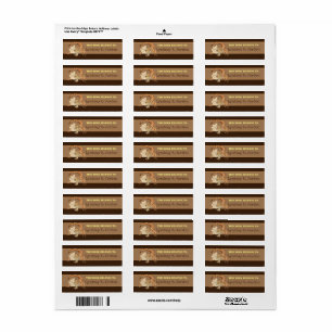 Beardie Bestie! Bookplate Label Return Address Label