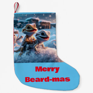 Beardie Christmas Stocking