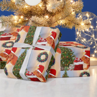 Beardie-Claus - Bearded Dragon Santa Wrapping Paper