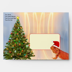 Beardie-Claus Christmas Envelope