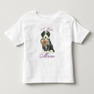 Beardie Heart Mum Toddler T-Shirt