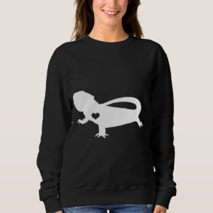 Beardie I Love My Bearded Dragon Sweatshirt