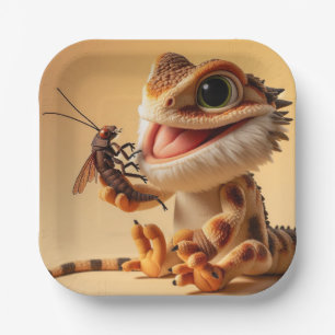 Beardie Num Num Plate