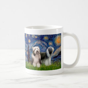 Beardie Pair 1 - Starry Night Coffee Mug
