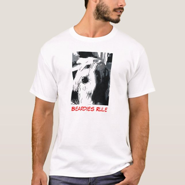 Beardies Rule T-Shirt (Front)